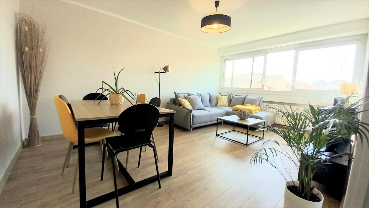 Magnifique Cocon - Metro A Republique - 2 Belles Chambres Avec Dressings - Wifi Gratuit - Netflix - Au Calme Absolu - Lumineux - Jardin Arbore Partage Dans La Residence 빌뢰르반 외부 사진